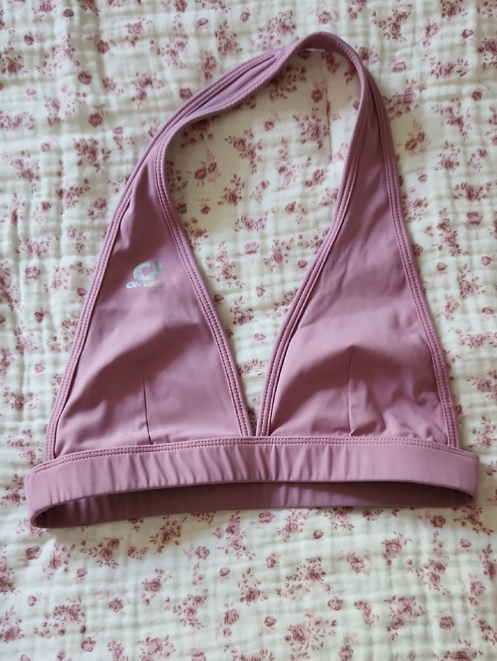 Athleta Mauve Halter Sports Bralette